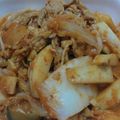 Ruri03's cooksnap of when they made 甘辛でごはんがススム!!豚キムチ.