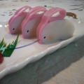 ♡＊sakura＊♡'s cooksnap of when they made お弁当おかず★かまぼこで簡単うさぎ❤.