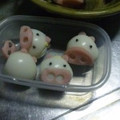 08261010's cooksnap of when they made うずらの卵でブタちゃん♥.