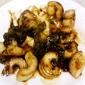 yuririn9's cooksnap of when they made イカのトウチジャン炒め.