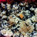 ukikimonky's cooksnap of when they made カンタンひじきの炊き込みご飯.
