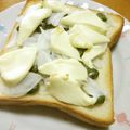 玉旭酒造・酒肴でGo's cooksnap of when they made ★チーズと枝豆の水玉模様のトースト★.