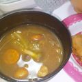aizawaちゃぁ's cooksnap of when they made 残ったカレーでリメイクスープ.