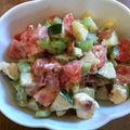 うまみ調味料's cooksnap of when they made セロリときゅうりのサラダ.