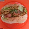 AAママ's cooksnap of when they made 【ヘルシー】ハンバーガーバンズ.