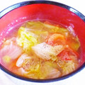 gray_sky's cooksnap of when they made 夏の定番！トマトとレタスのスープ.