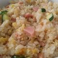 ａｋｍｙママ's cooksnap of when they made アメリカ発！意外なきゅうりのチャーハン.