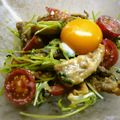 maruru-nn's cooksnap of when they made げそと温泉たまごのシーザーサラダ.