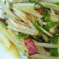 ひこ0304's cooksnap of when they made じゃがいもとピーマンの炒めもの.