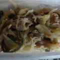 たぬきち５５'s cooksnap of when they made 豚の生姜焼き.