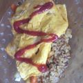 るるふぃ☆☆'s cooksnap of when they made 【リメイク】カレー炒飯のオムライス☆.