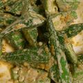 ひろにゃーん's cooksnap of when they made オクラの胡麻マヨネーズ和え.