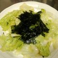 まこみず's cooksnap of when they made ☆レタスだけ☆ダシダで簡単サラダ☆.