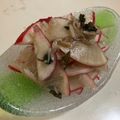 papikun's cooksnap of when they made シンプル美味！紫大根のしらすドレサラダ.