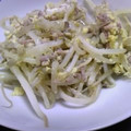rem★'s cooksnap of when they made もやしとひき肉の卵とじ.
