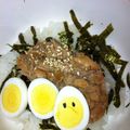 amiyuiママ's cooksnap of when they made ５分で出来る✿和風シーチキン丼.