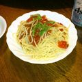 ちちうえ's cooksnap of when they made 濃厚＆フレッシュ♡うちのトマト冷製パスタ.