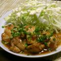 baku26's cooksnap of when they made 簡単なのに美味い鶏肉の梅照り焼き.