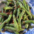 ＠ブルーホール's cooksnap of when they made 簡単＊いんげんのニンニクしょう油炒め.