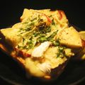 ひさかた's cooksnap of when they made カマンベールチーズと林檎とネギのトースト.