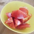 3姉妹ちゃんママ's cooksnap of when they made デザート気分でスイーツなミルキートマト☆.