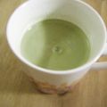 3姉妹ちゃんママ's cooksnap of when they made パパのレシピ♪超簡単♪抹茶おしるこラテ♪.