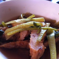 sakurask's cooksnap of when they made めんつゆで簡単♪小松菜とさつま揚げの煮物.
