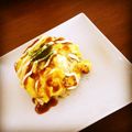 paw◎'s cooksnap of when they made オムライス＋チャーハン＝オムチャーハン.