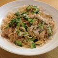 maarine's cooksnap of when they made パクパク食べれるゴーヤーパスタ♪.