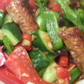 kimimaruo's cooksnap of when they made うなぎと夏野菜のピリ辛炒め.