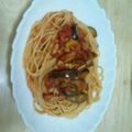 あみらっち's cooksnap of when they made じゅわ～旨みたっぷり茄子とトマトのパスタ.