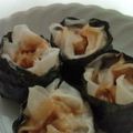 みっぺぴ's cooksnap of when they made お弁当！のりシュウマイ♪.