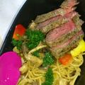 ぐんまい's cooksnap of when they made きのことビーフのごちそうパスタ☆.