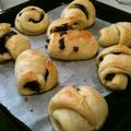 つばさママ115's cooksnap of when they made パイシートで✿ちょこっとクロワッサン風.