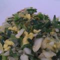 Ruri03's cooksnap of when they made 我が家のお助けレシピ♪春雨ニラ卵炒め.