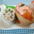◎まる◎'s cooksnap of when they made はんなりサーモンの手毬寿司.