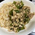 こきんちゃん✋'s cooksnap of when they made 自宅にある調味料で！和風ガパオライス.
