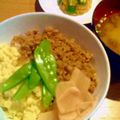 メゲメゲ♪'s cooksnap of when they made 怒りながら作った豚そぼろ丼。.