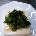 季節外れ's cooksnap of when they made きゅうりと塩昆布の冷奴.