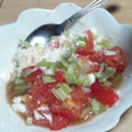 バストロ姫's cooksnap of when they made 水切りヨーグルトとトマト和風味サラダ　.