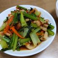 にゃーにゃＭａＭａ's cooksnap of when they made ■かんたん1品♪ちくわと小松菜の炒め物■.
