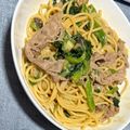 せぴたん's cooksnap of when they made 男子にも！豚肉ときのこの柚子胡椒パスタ♪.