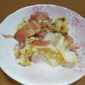 えりこ82☆'s cooksnap of when they made 常備菜にも☆キャベツベーコン炒め.