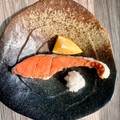 悠LOVE航's cooksnap of when they made ゆで塩鮭レモンおろし添え『何食べ』142.