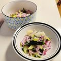 marihawaii's cooksnap of when they made 簡単✩レッドオニオンときゅうりのマリネ.