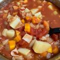 ♪ひつじ's cooksnap of when they made 簡単♡トマトスープ（ミネストローネ）.