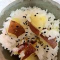 なおすけ151a's cooksnap of when they made 秋の味覚☆さつまいもごはん.