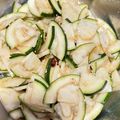 y_u♡'s cooksnap of when they made つまみ食いが止まらない！ズッキーニナムル.