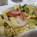 fu♪♪'s cooksnap of when they made 春キャベツとソーセージのペペロン風炒め.
