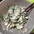 すけたろ3's cooksnap of when they made きゅうりとツナの和風マヨサラダ.